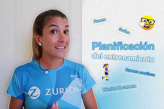 Mujer planificando un entrenamiento