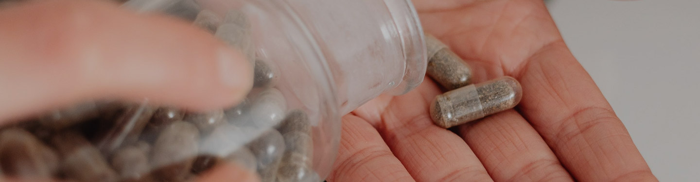 Frasco con pastillas