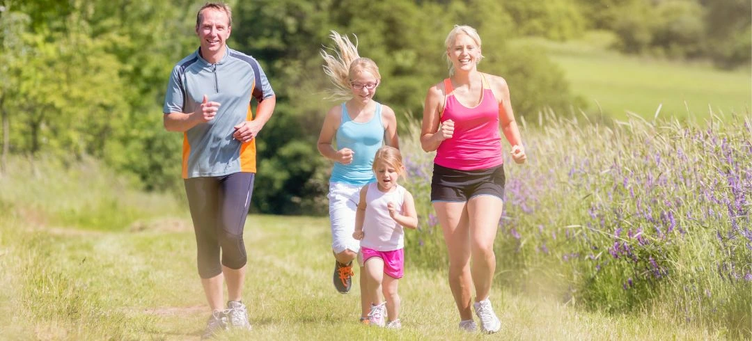 Running en familia