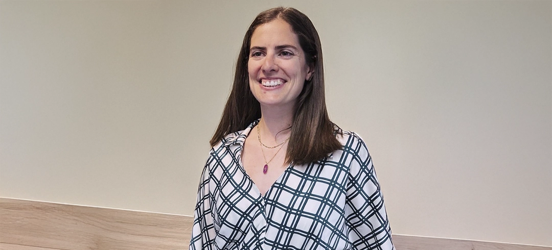 Blanca Segura posando para la fotografía